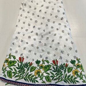 90in round Williams Sonoma tablecloth